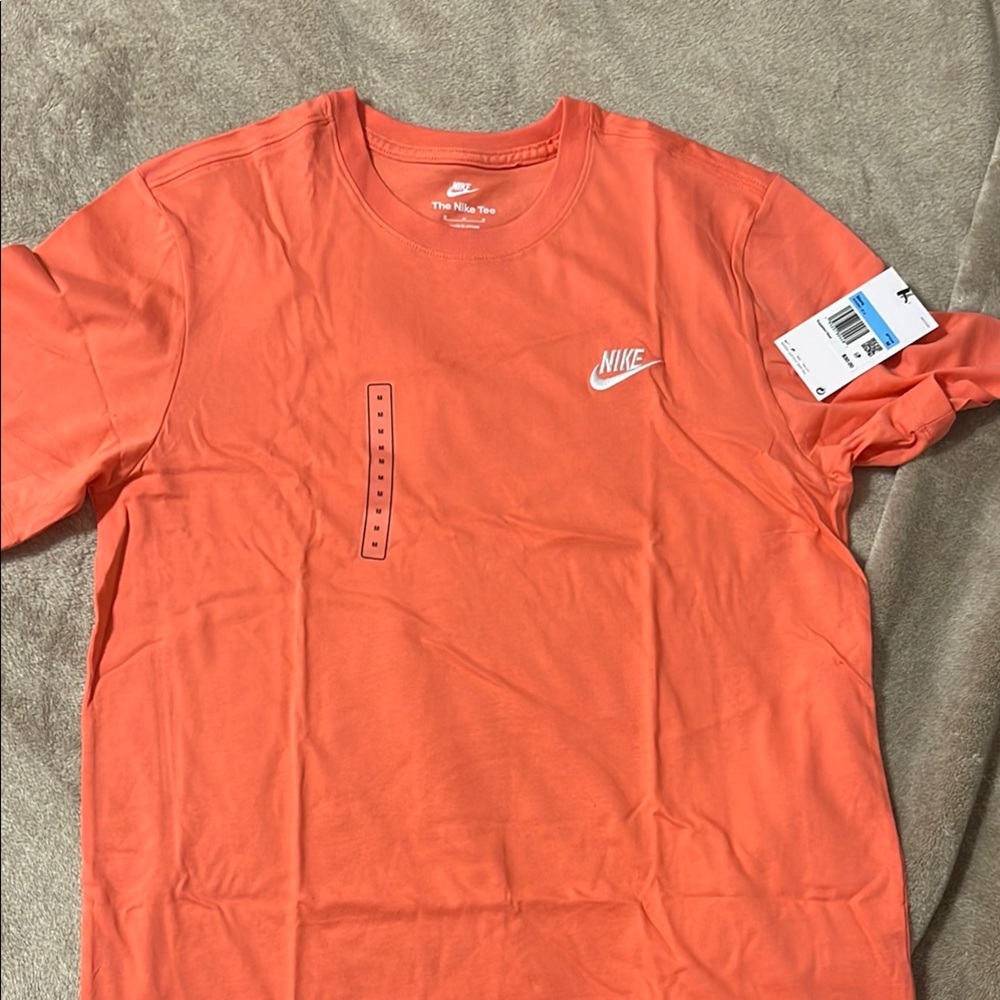 Nike Orange Short Sleeve Tee